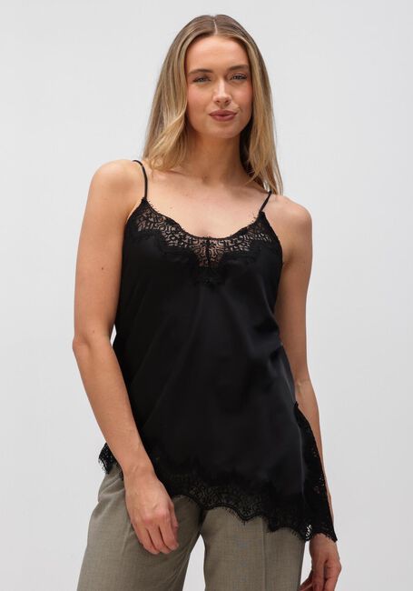 Zwarte HAUTE L'AMITI&Eacute; Top NAOMI ASYM LINGERIE TOP - large