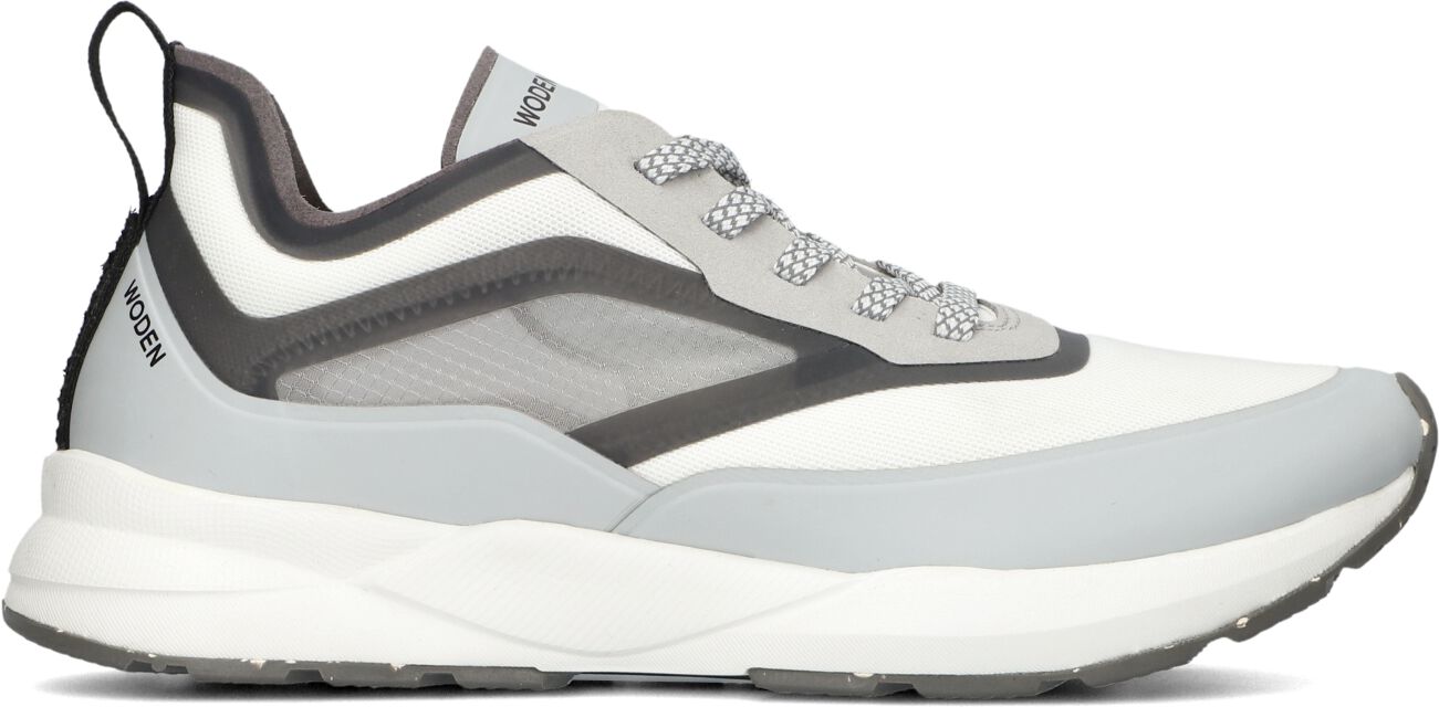 Woden Lage Sneakers Dames Stelle Transparan, Maat: 41, Materiaal: Kunststof, Kleur: Wit