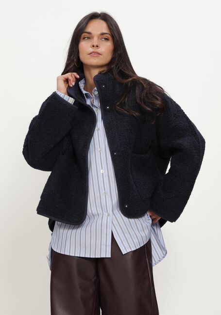 Blauwe KNIT-TED Jassen JILL JACKET - large