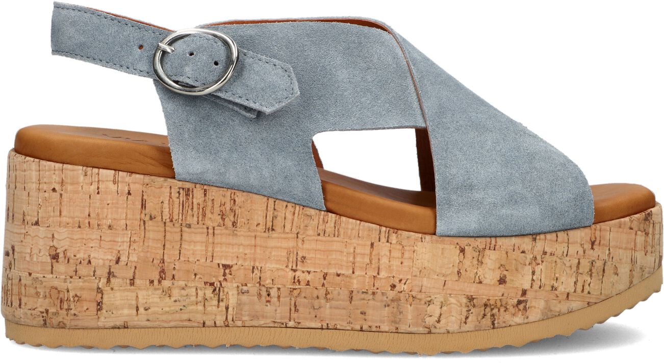 VIA VAI Sandalen
Dames Sissel Raise, Maat: 39, Materiaal: Suède, Kleur: Blauw