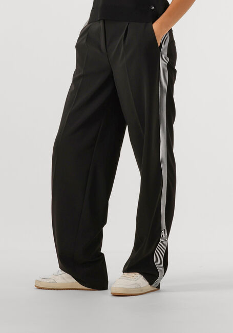 Zwarte CAMBIO Pantalon ETIENNE TRACK GALON MIT WORDING - large