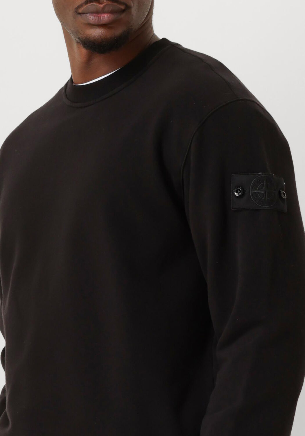 Zwarte STONE ISLAND Trui SWEATSHIRT - large