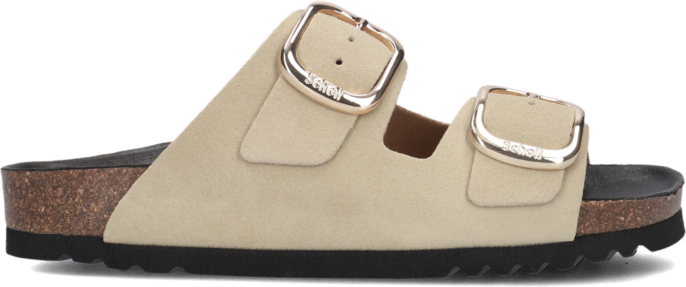 Scholl Slippers
Dames Noelle, Maat: 36, Materiaal: Suède, Kleur: Beige