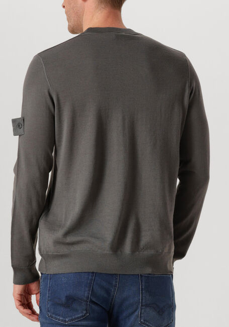 Donkergrijze STONE ISLAND Trui CREW NECK - large