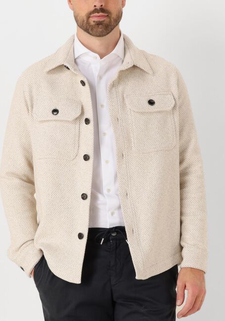 Beige PROFUOMO Overshirt OVERSHIRT TEXTURE - large