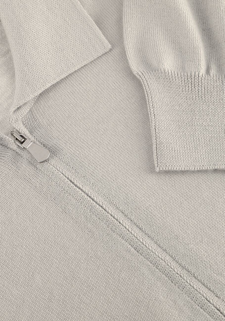 Lichtgrijze GRAN SASSO Vest JACKET ZIP - large