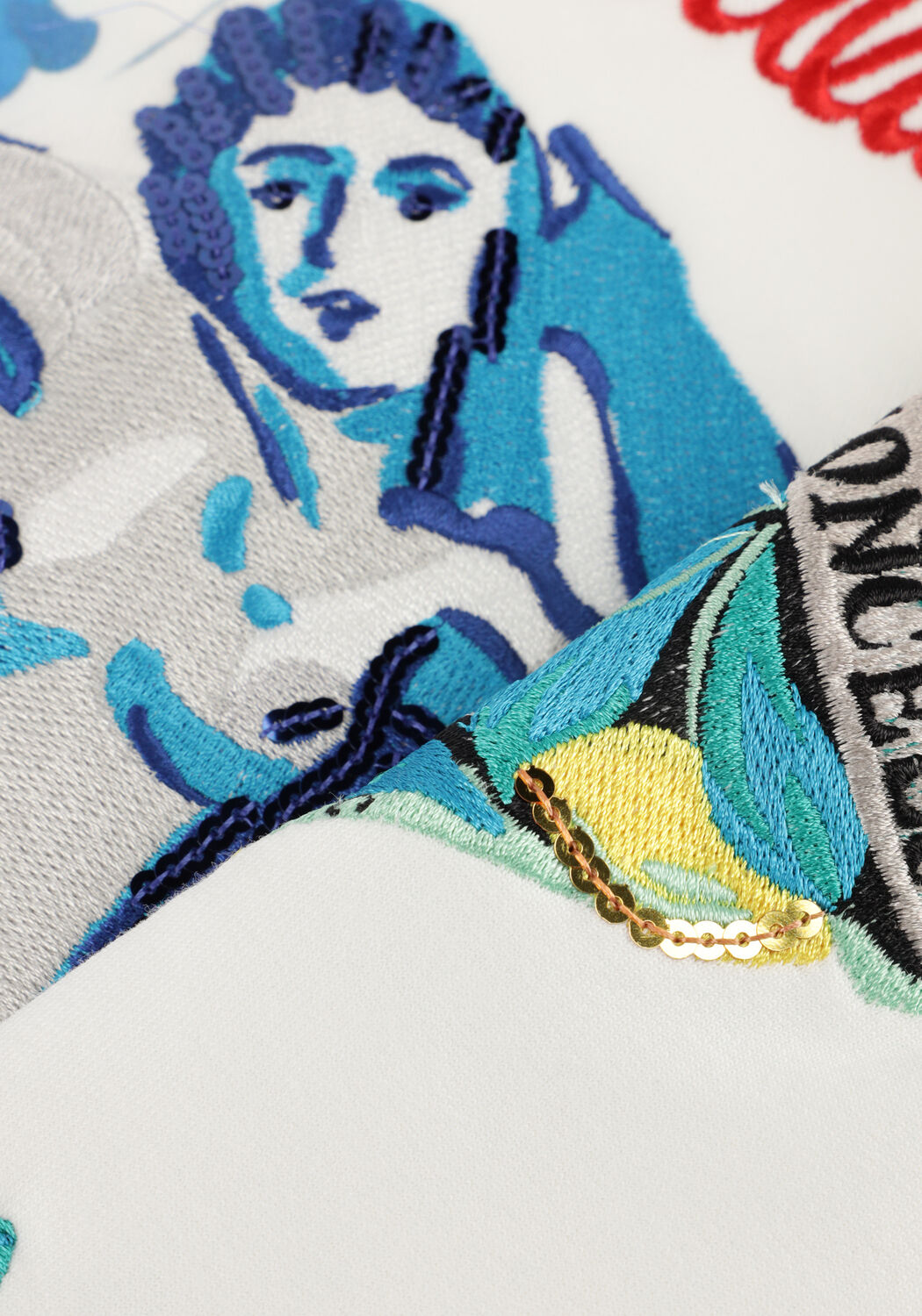 Witte GOLDBERGH Trui SERAPHINA SWEATER - large