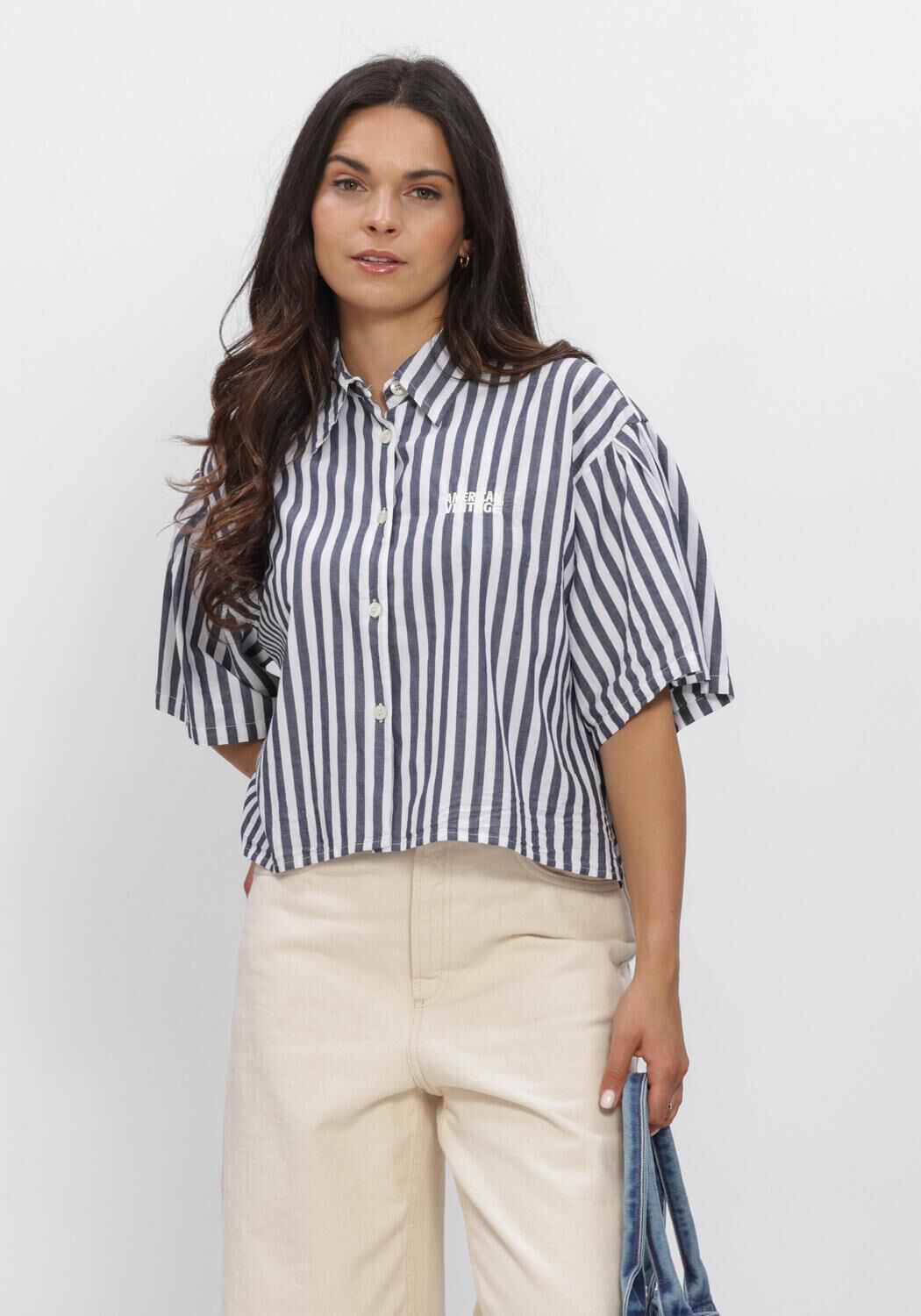Witte AMERICAN VINTAGE Blouses VEXTOWN - large
