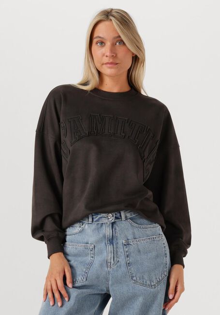 Antraciet HAUTE L'AMITI&Eacute; Sweater L'AMITI&Eacute; APPLICATION SWEATER - large