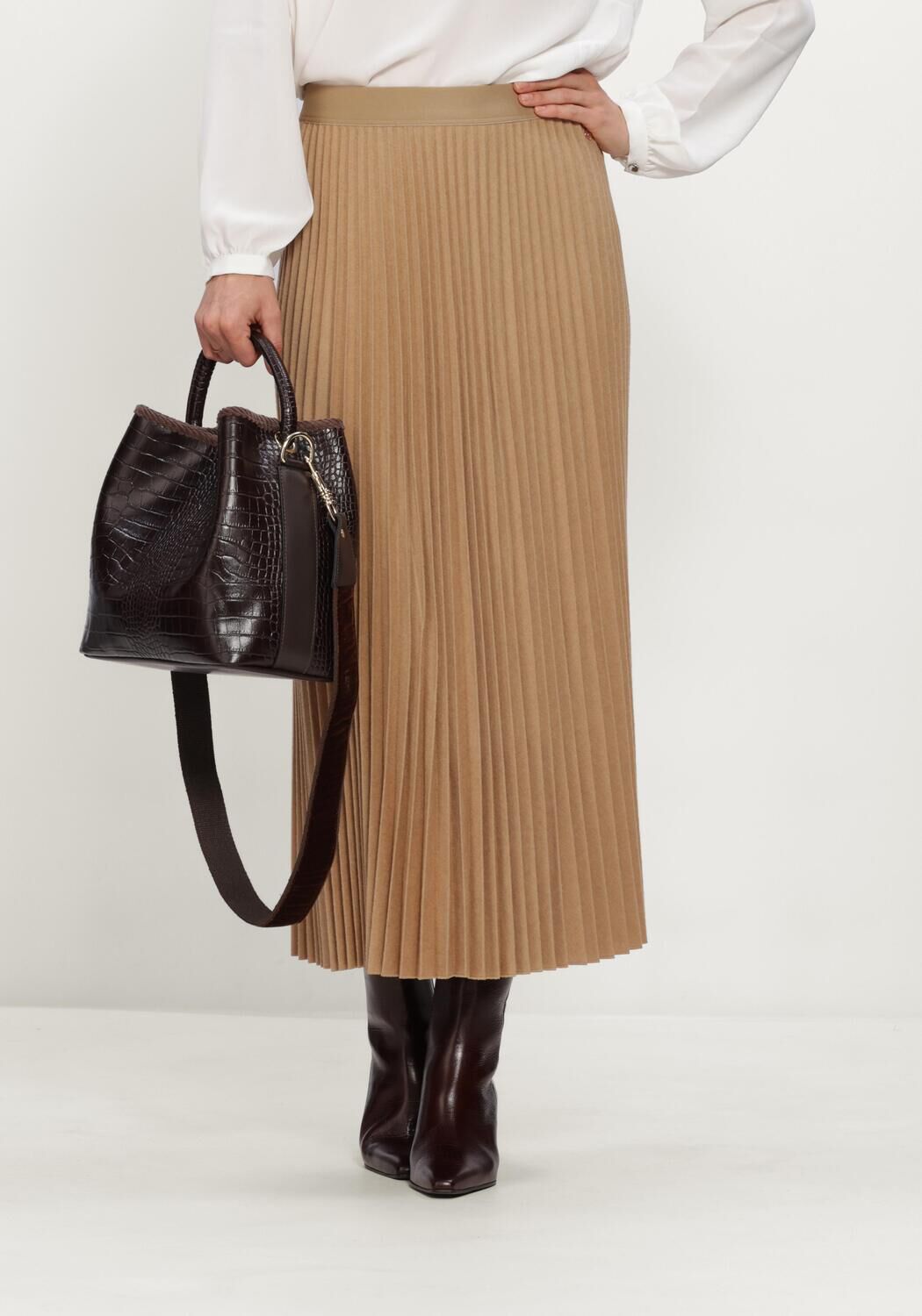 Creme MARC CAIN COLLECTION Midirok ROK - large