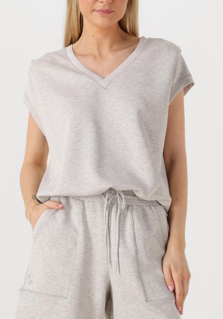Lichtgrijze MOS MOSH T-shirt NADI - large