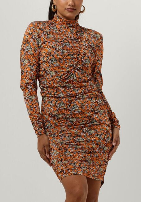 Oranje GESTUZ Mini jurk ODAGZ SHORT DRESS - large