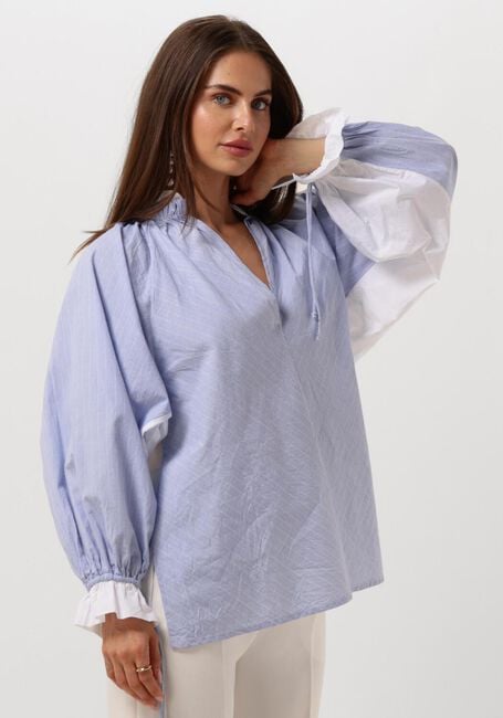 Lichtblauwe MES DEMOISELLES Blouses WALLY - large