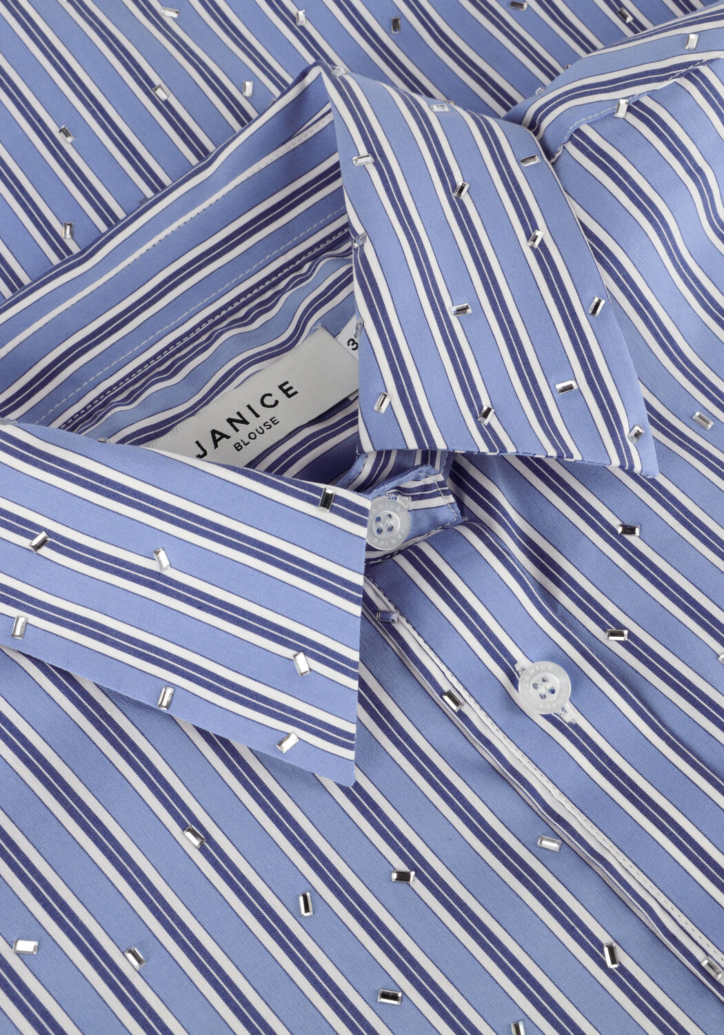 Blauwe JANICE Blouses KYGO STONE - large