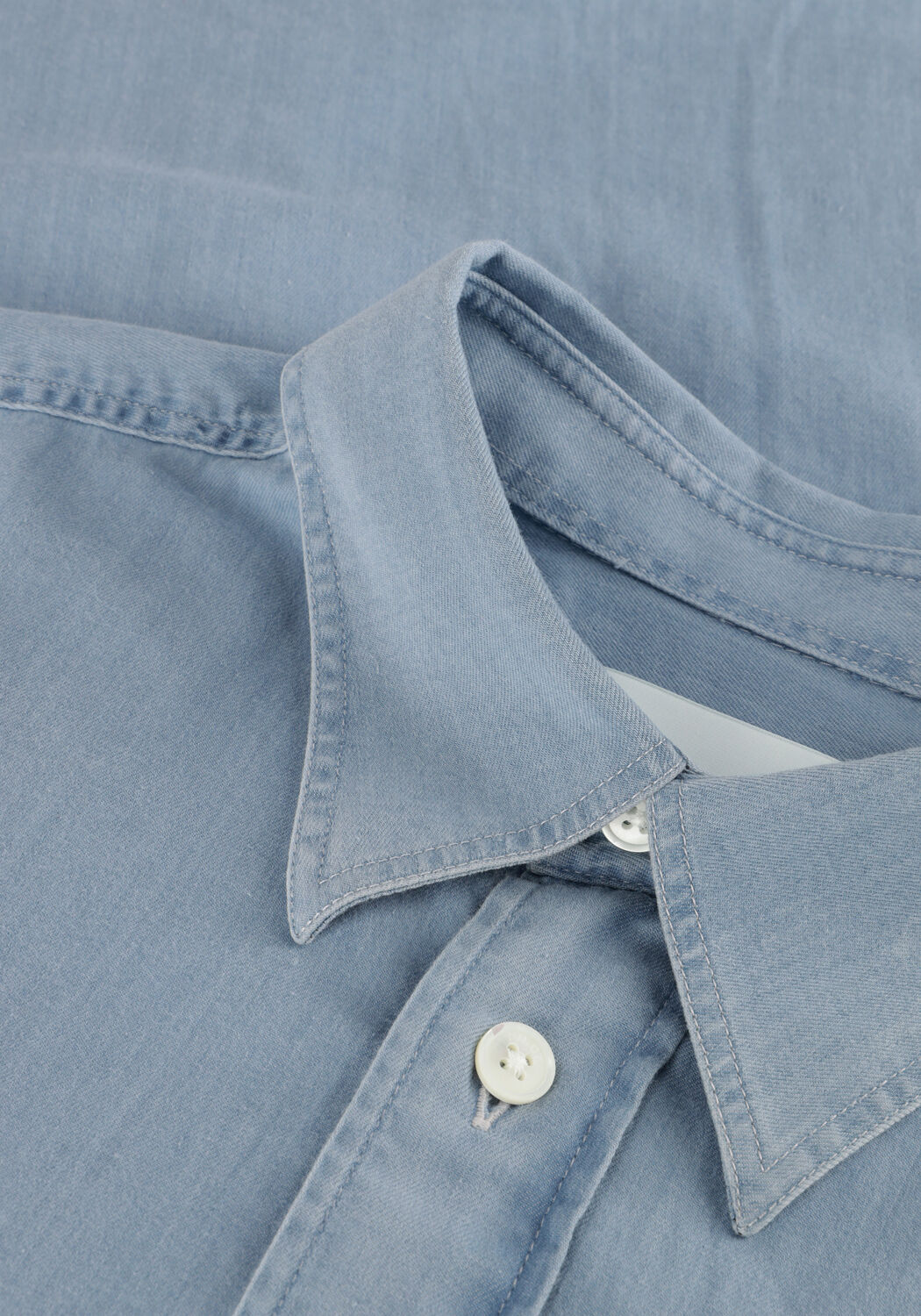 Lichtblauwe NN.07 Casual overhemd COLBY SHIRT 5765 - large