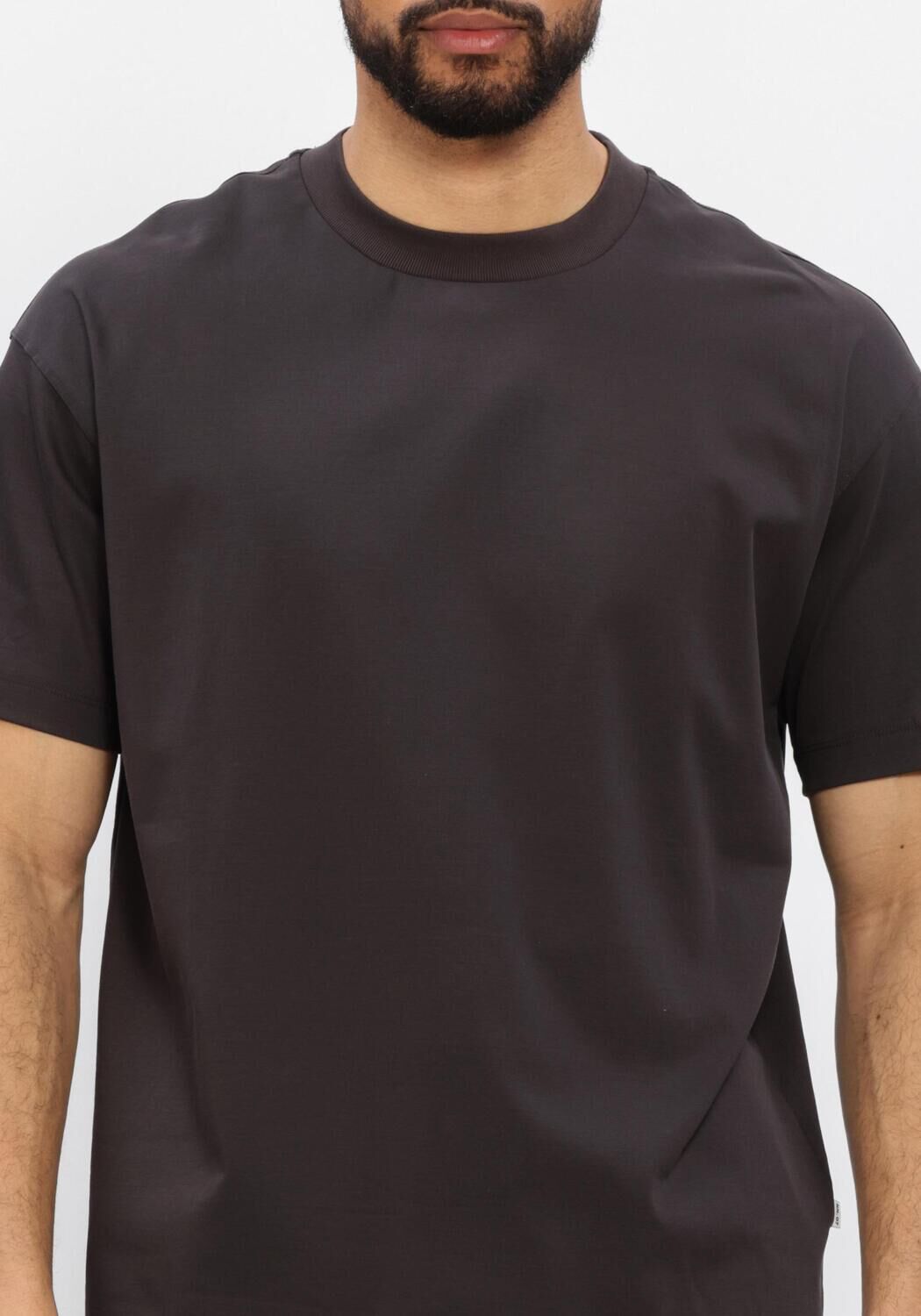 Antraciet NN.07 T-shirt LIONEL SS 3525 - large