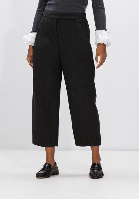 Donkergrijze DOROTHEE SCHUMACHER Broeken LAYERED COOLNESS PANTS - large