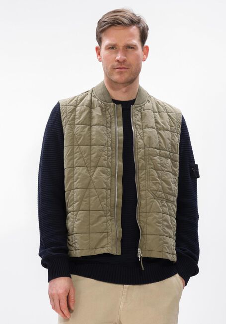 Groene STONE ISLAND Bodywarmer VEST S0300 - large