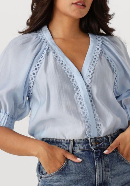 Lichtblauwe COPENHAGEN MUSE Blouses CM MOLLY SHIRT - large