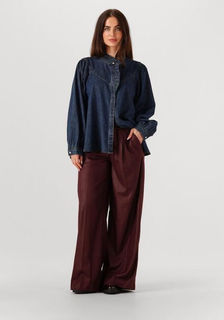 Donkerblauwe SUNCOO Blouses LIVELY - large