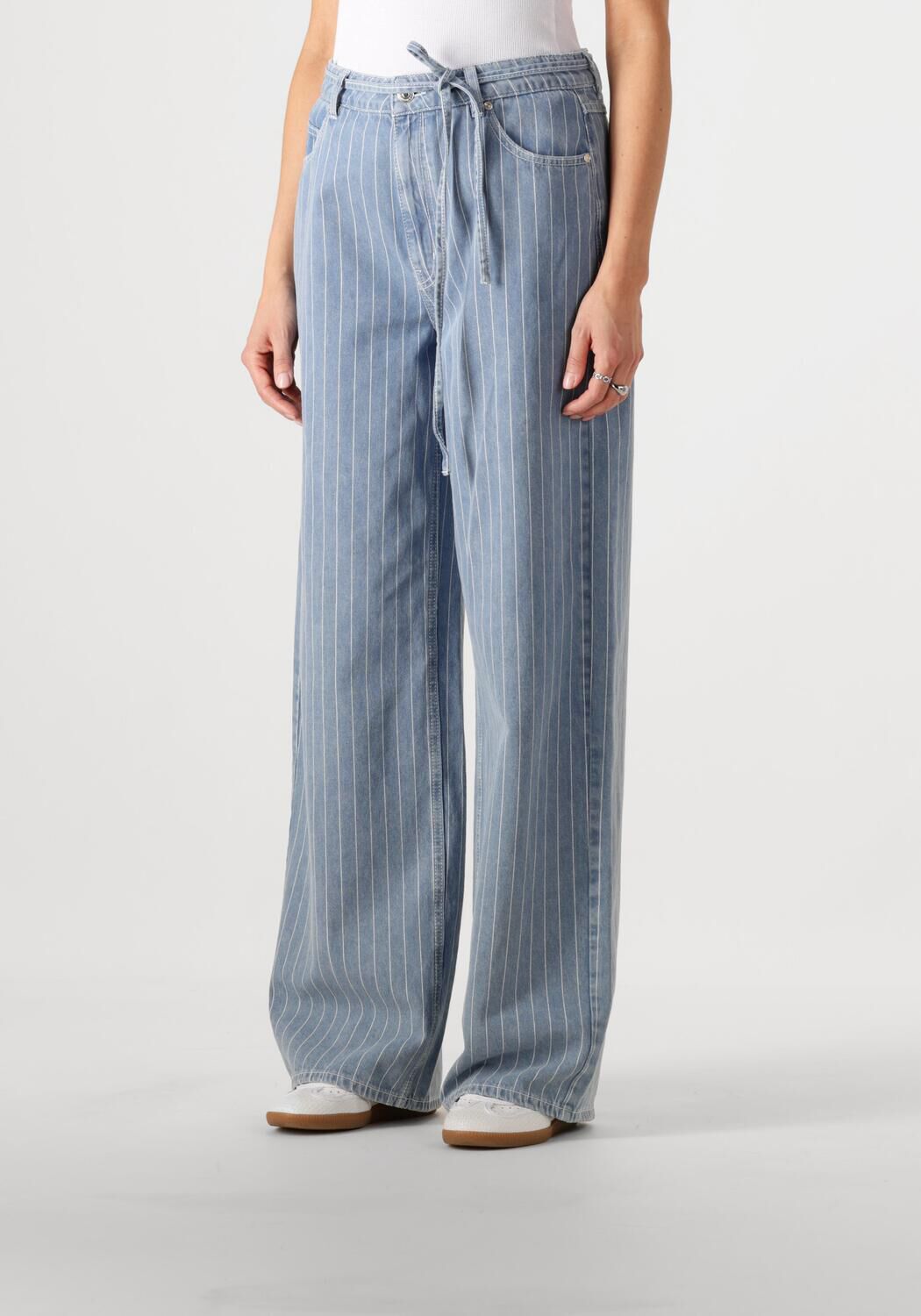 Second Female Straight Leg Jeans Dames Layne Jeans, Maat: L, Kleur: Lichtblauw afbeelding 1