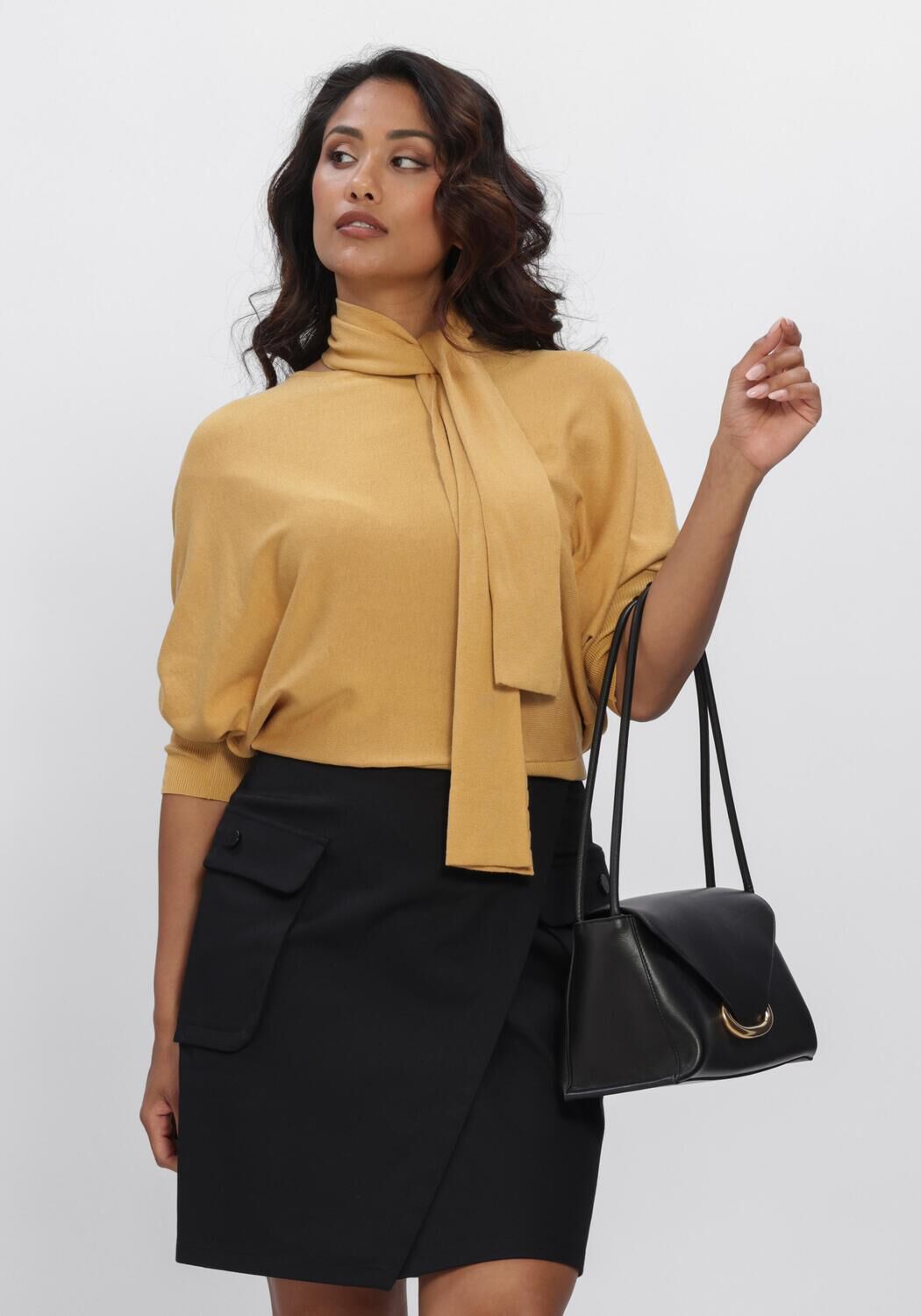 Gele NATAN Trui PULL - large