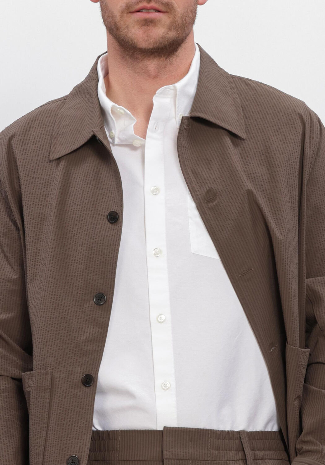 Beige NN.07 Overshirts BLAZE 10038 - large