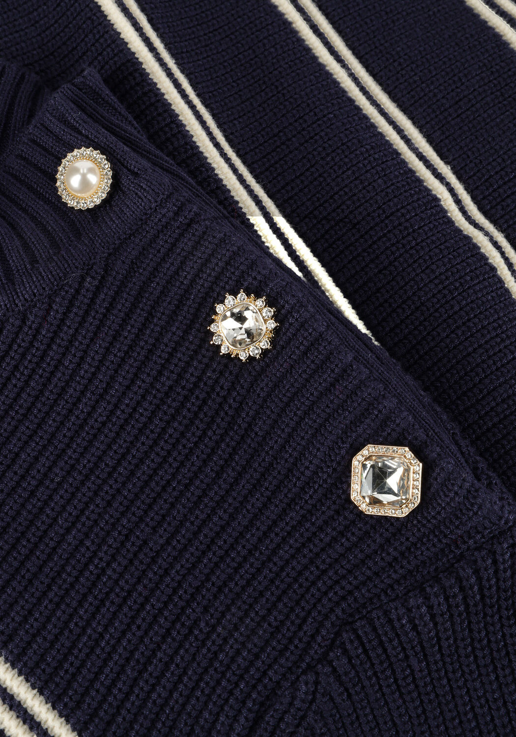 Donkerblauwe JANICE Trui DONOVAN - large