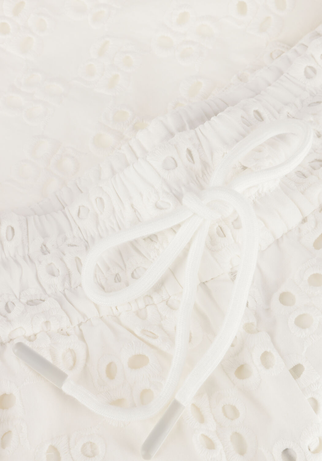 Witte DANTE6 Korte broek TREVA BRODERIE ANGLAISE SHORTS - large