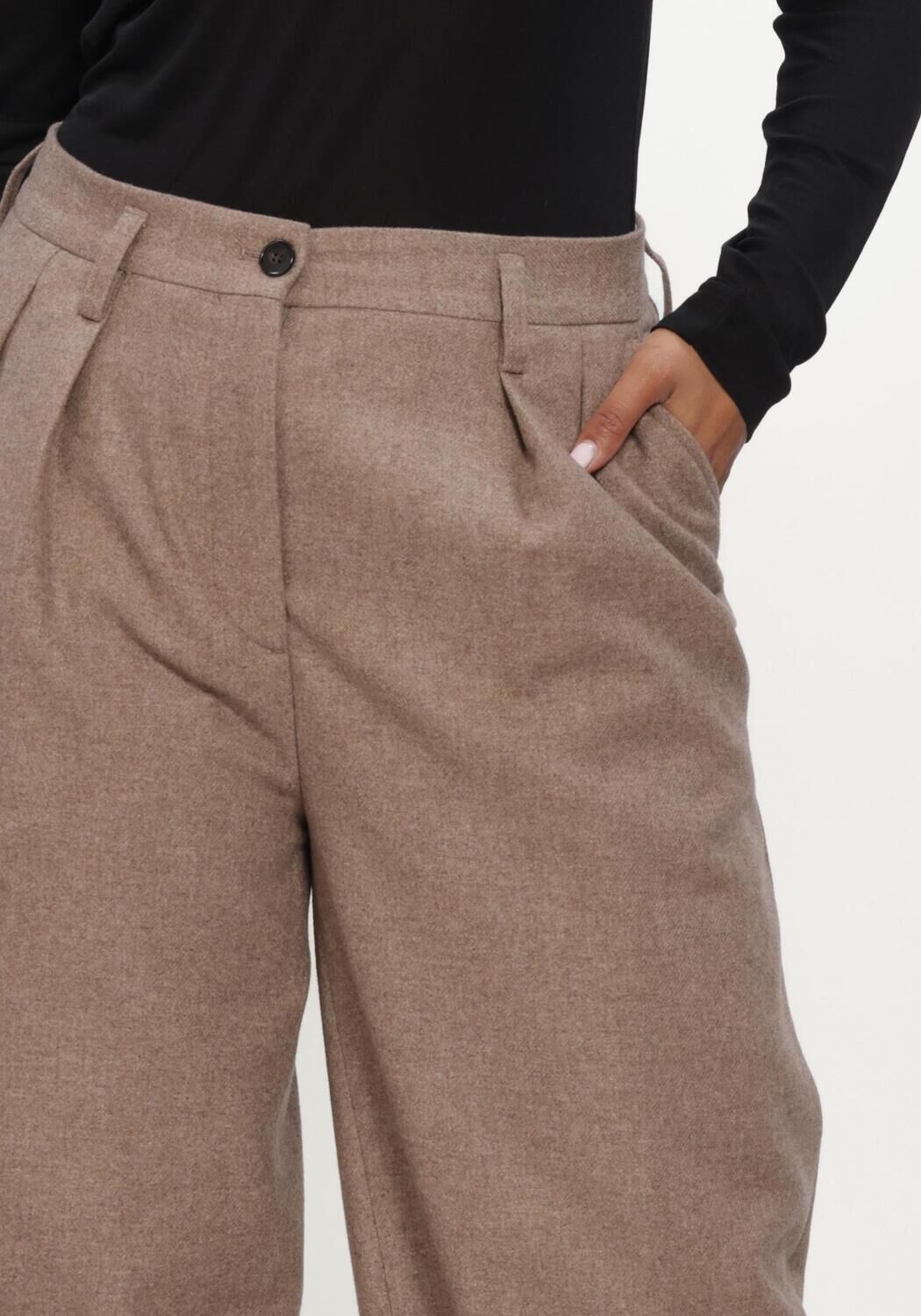 Zand FILIPPA K Wijde broek PALOMA FLANNEL TROUSERS - large