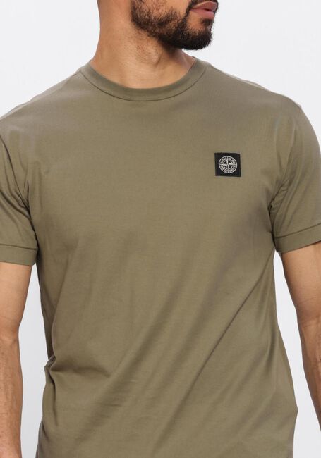 Groene STONE ISLAND T-shirt SS T-SHIRT S0013 - large