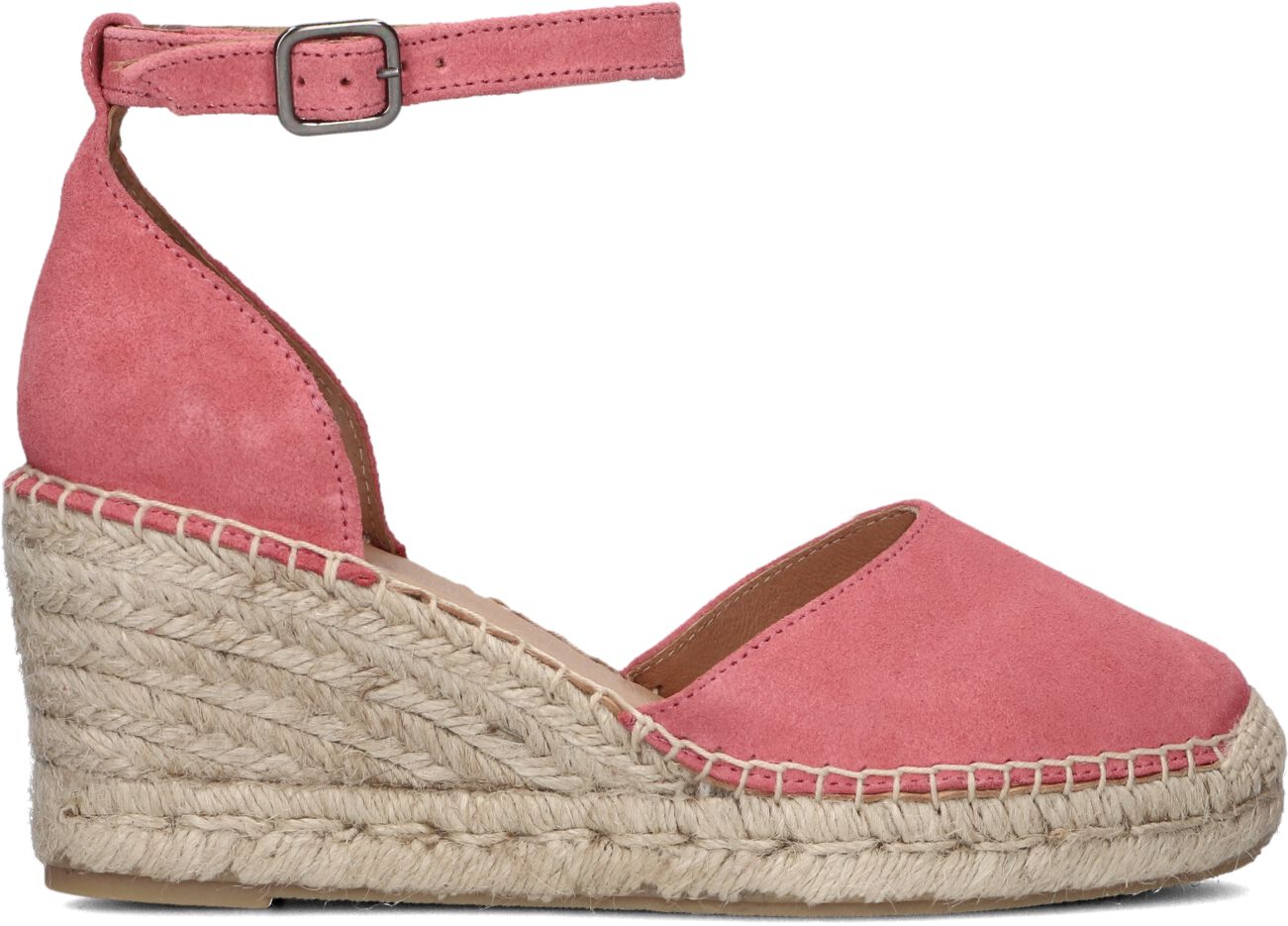 VIA VAI Espadrilles
Dames Flora Braid, Maat: 40, Materiaal: Leer, Kleur: Roze
