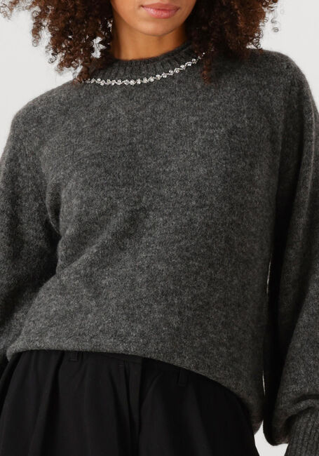 Donkergrijze COPENHAGEN MUSE Trui CMIBRA-PULLOVER - large