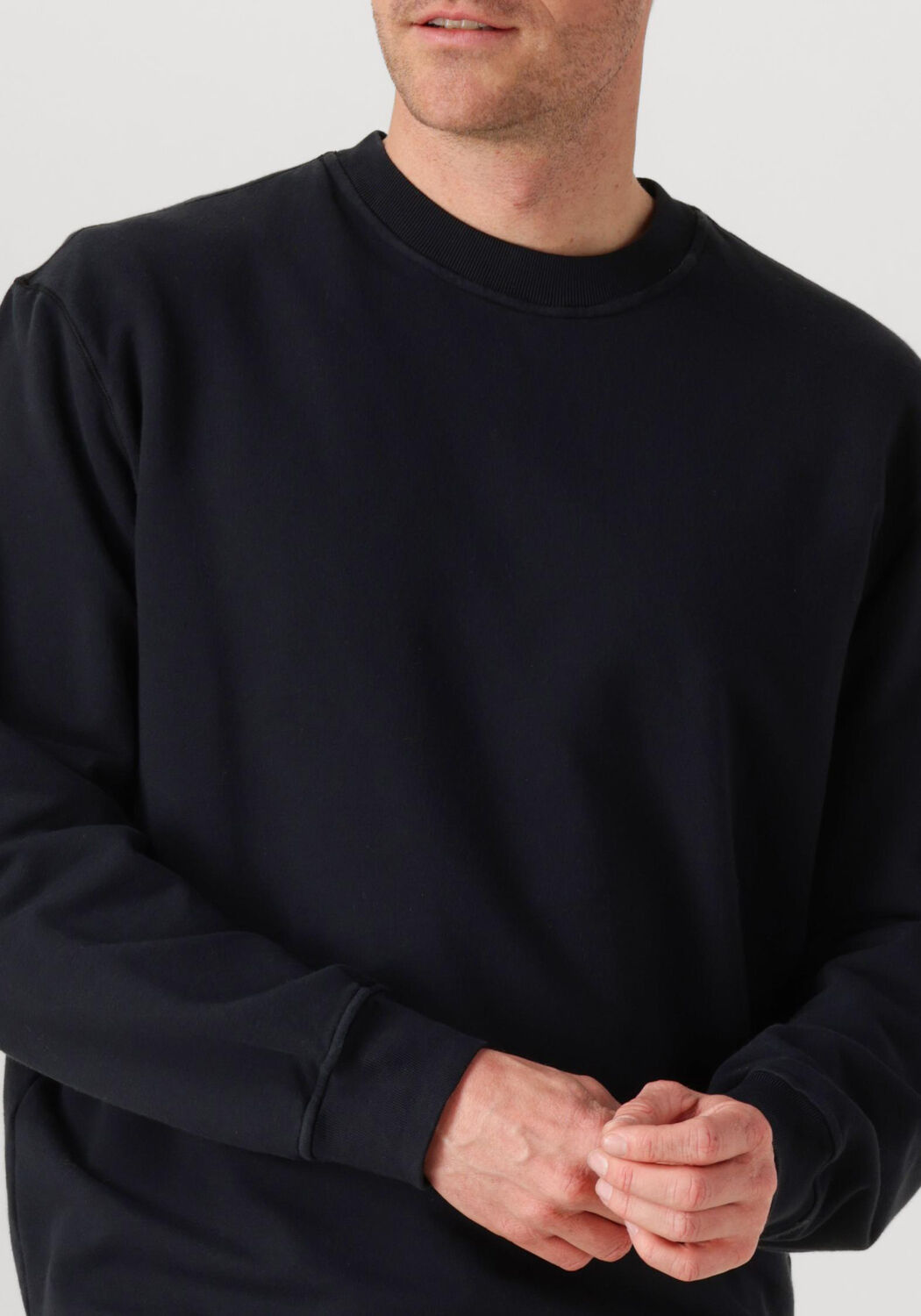 Donkerblauwe STONE ISLAND Trui SWEATSHIRT - large