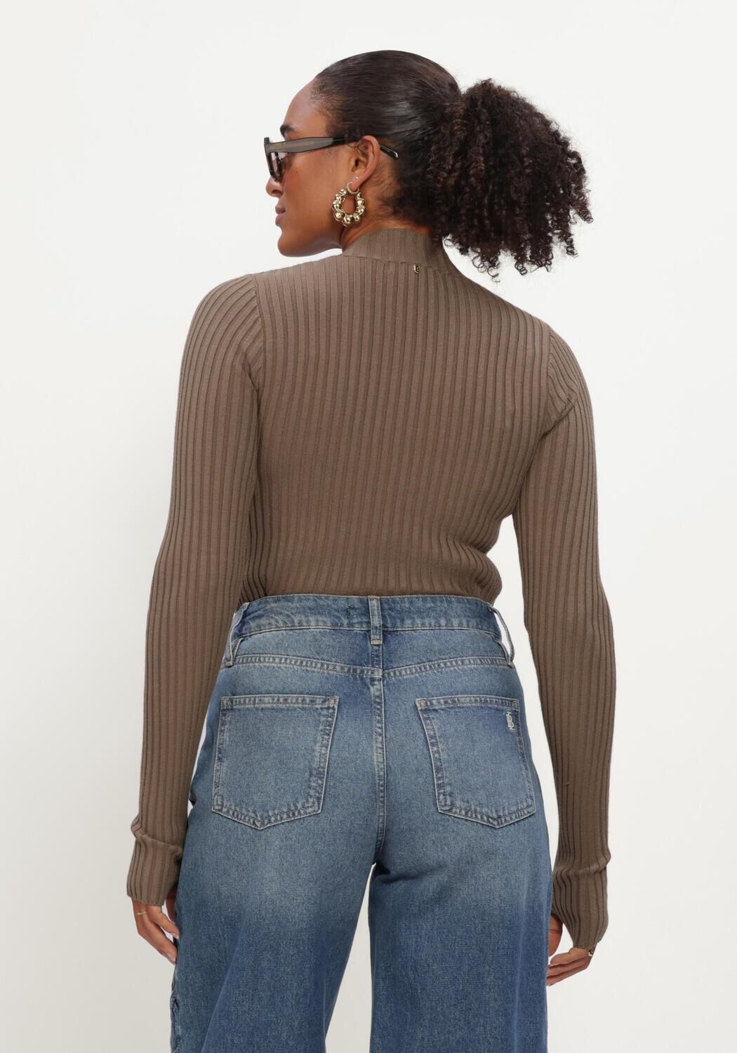 Bruine IBANA Truien/vesten KINZY - large