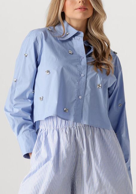 Lichtblauwe IBANA Blouses TIBERIO - large