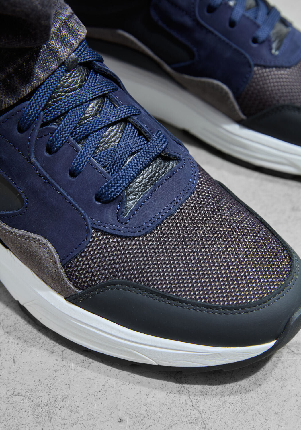 Blauwe XSENSIBLE Lage sneakers GOLDEN GATE COMBI - large