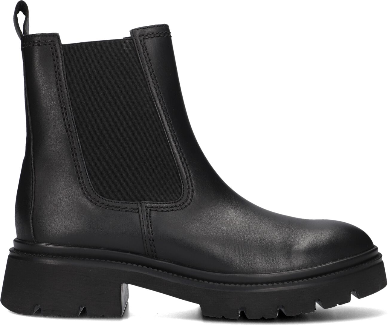 Gabor Chelsea Boots Dames 850.3, Maat: 42,5, Materiaal: Leer, Kleur: Zwart