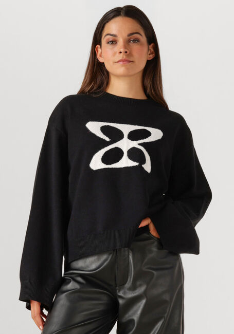 Zwarte STUDIO AR Trui JOANNE - large