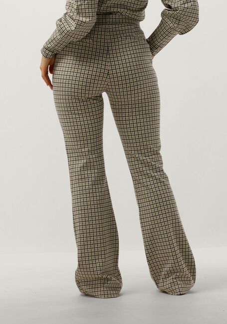 Multi SUMMUM Flared broek FLARED PANTS PRINCE DE GALLES WITH LUREX - large
