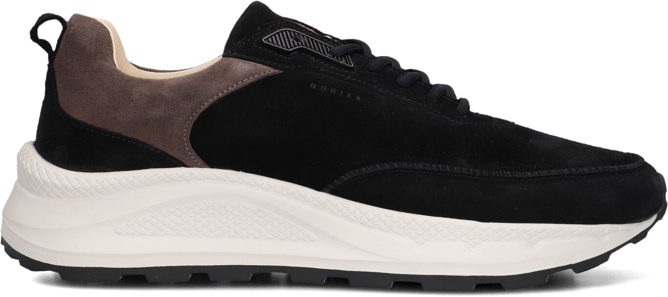 Nubikk Lage Sneakers Dames Oberon Reese, Maat: 40, Materiaal: Suède, Kleur: Zwart
