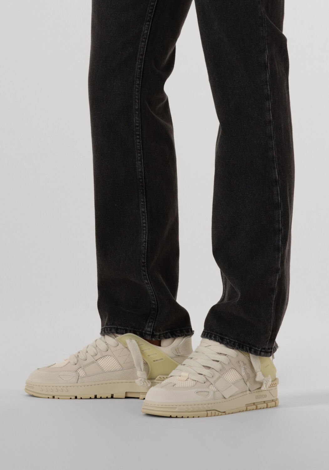 Beige AXEL ARIGATO Lage sneakers AREA PATCHWORK SNEAKER - large