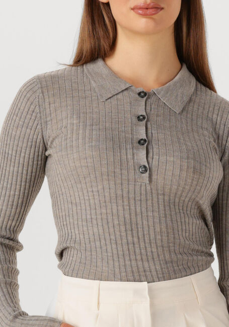 Taupe HERSKIND Tops & T-shirts CADEE BLOUSE - large