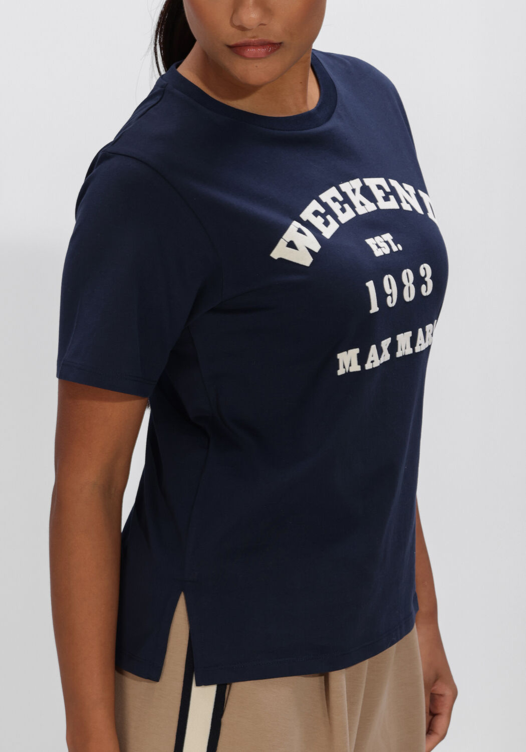 Donkerblauwe MAX MARA T-shirt TENUE - large