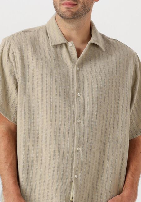 Beige WOODBIRD Casual overhemd WBWANG CHUKE SHIRT - large