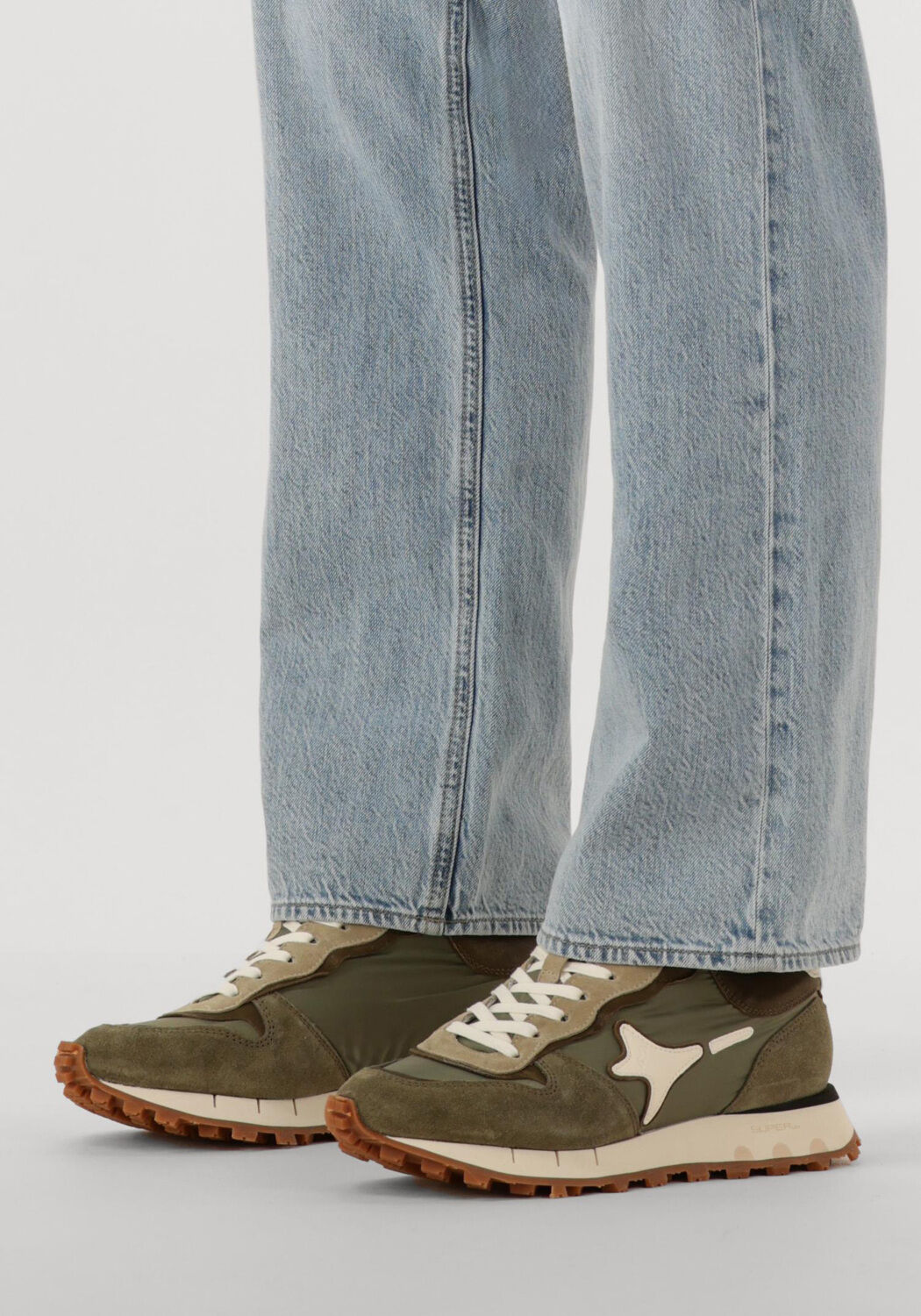 Groene AMA BRAND DELUXE Lage sneakers S.RUN - large