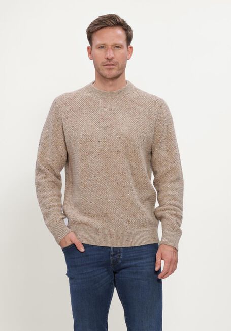 Beige FILIPPO DE LAURENTIIS Trui G. COLLO ML - large