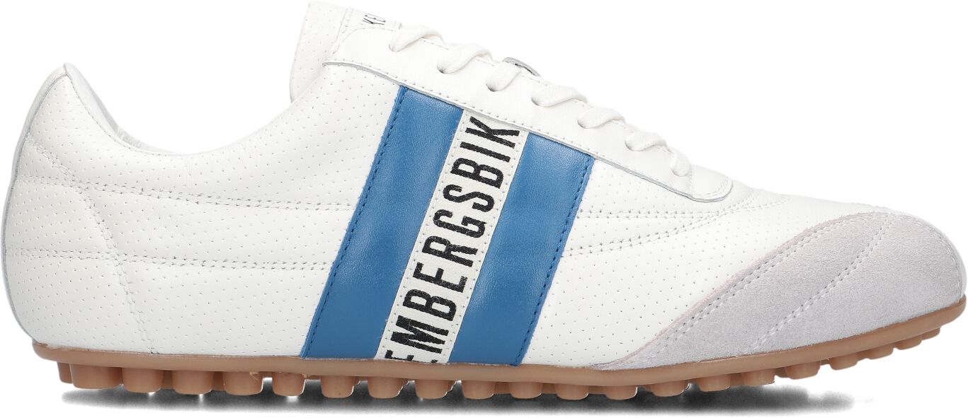 Bikkembergs Lage Sneakers Heren 30509, Maat: 41, Materiaal: Leer, Kleur: Wit afbeelding