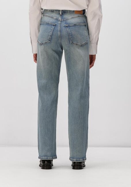 Lichtblauwe GESTUZ Straight leg jeans GZJADE HW STRAIGHT JEANS - large