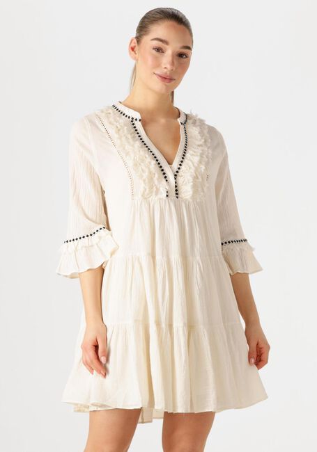 Gebroken wit DEVOTION Mini jurk EFISTO - large